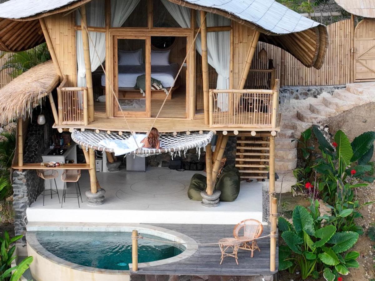 Kalma Bamboo Eco Lodge Kuta  Exterior foto