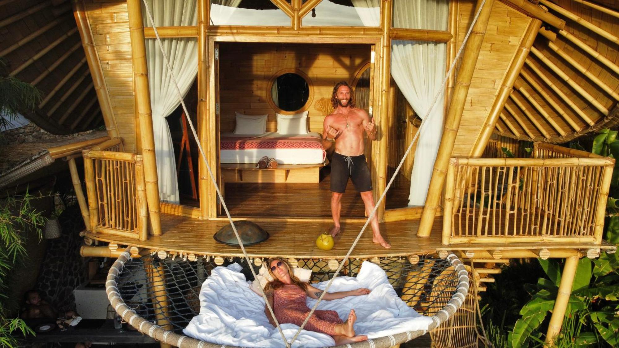 Kalma Bamboo Eco Lodge Kuta  Exterior foto